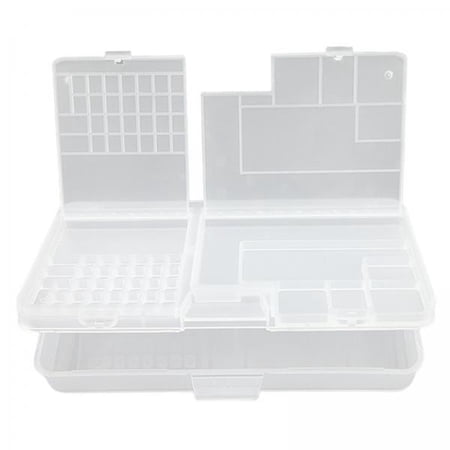 veloris 3xElectronic Component Storage Box Case Versatile Easy Use Lightweight Toolbox Style B 3 Pcs