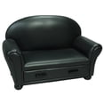 thumbnail image 3 of Gift Mark Child's Upholstered Chaise Lounge w/ Drawer-Color:Pink, 3 of 3