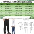 thumbnail image 3 of Men's Casual Pants Men Spring And Summer Casual All Solid Color Linen Fashion Trousers Loose Beach Pants Black M, 3 of 9