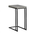 thumbnail image 3 of Sunpan Sawyer 12" Rectangular Modern Concrete and Metal End Table in Gray, 3 of 3
