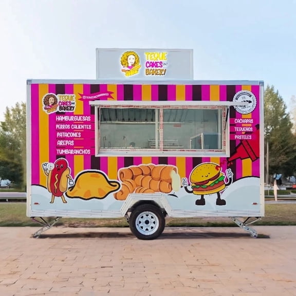 BELYOO Outdoor Commercial Food Equipment Cart | Stainless Steel Catering Unit