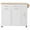 White, variant on Glavbiku Kitchen Island Cart on Wheel with Drop Leaf,3 Tier Pull Out Cabinet Storage Organizer,White