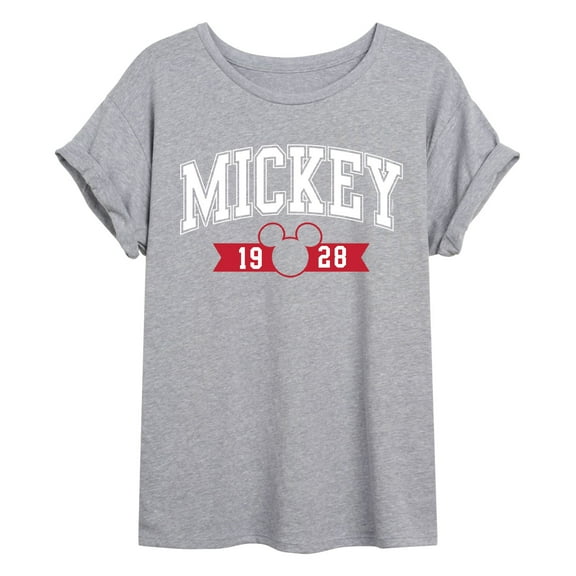 Mickey & Friends - 1928 Collegiate - Women's Oversized T-Shirt