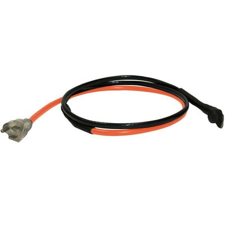 

King CWP168-24 120V 24 Pipe Trace Cable with Stat and Plug Black