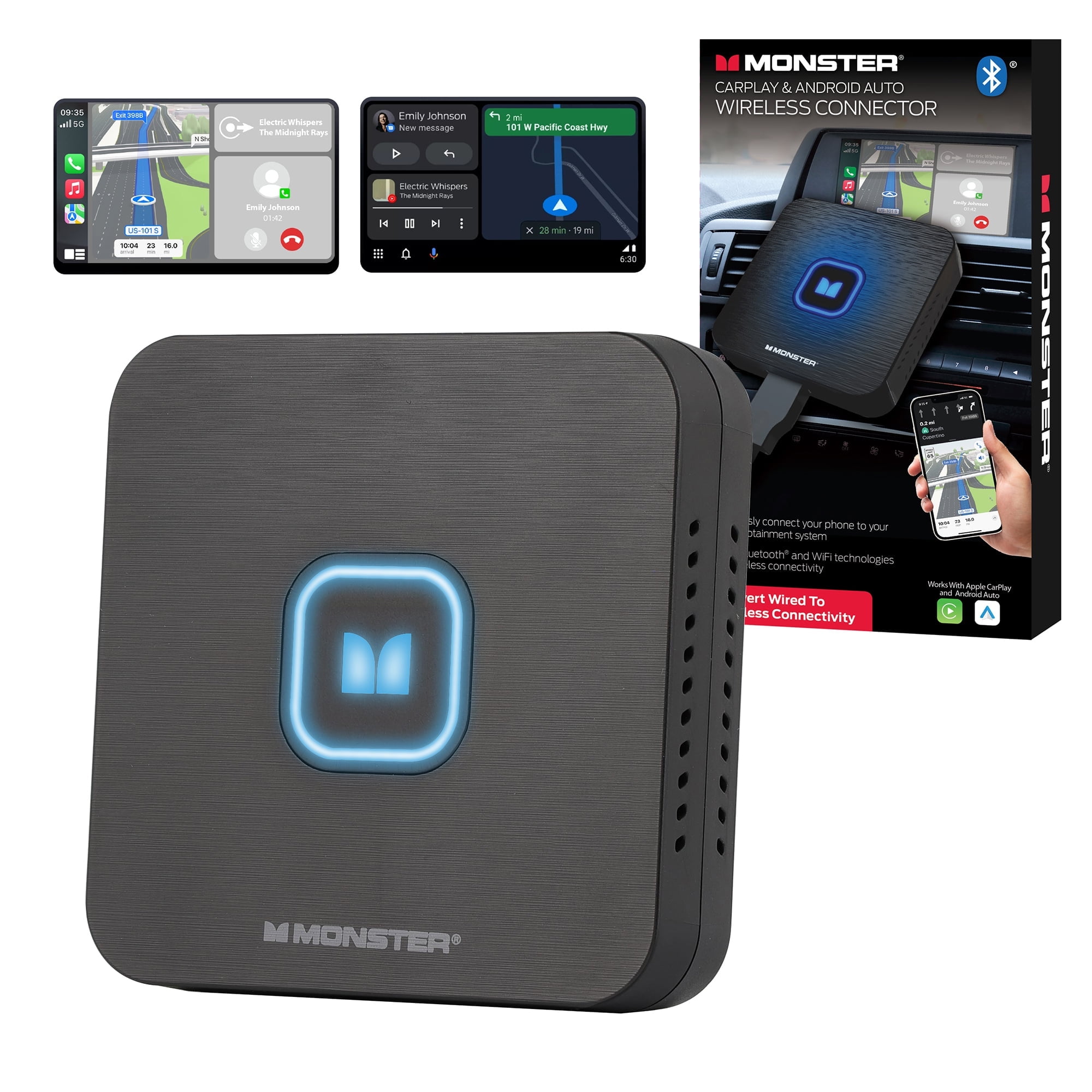 OTTOCAST U2-X Pro Adapter Dongle: Wireless CarPlay & Android Auto