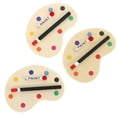 thumbnail image 2 of 3PCS Simulation Paint Palettes Mini Scene Props Drawing Board Miniatures Play House Accessories for Kids, 2 of 9