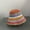Orange, variant on New Womens Straw Rainbow Splicing Hats Cool Panamas UV Protection Sun Visor Beach Hats Women Visors Foldable Female Sun Hat