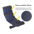 thumbnail image 2 of 20W USB Solar Panel Charger Portable Cells Charge for ,Easy to Install, 2 of 7