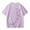 Purple, variant on Tiijoy Toddler Girls Loose Butterfly Print T Shirt Short Sleeve Crew Neck Casual T-Shirt