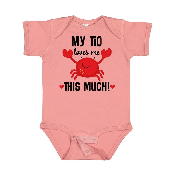 Inktastic My Tio Loves Me Nephew Boys or Girls Baby Bodysuit
