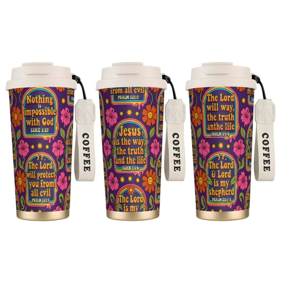 1pc Christianity Coffee Mug, 18oz Leak-proof Thoughtful Gift for Mom, Grandma, and Sister