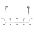 thumbnail image 1 of perchero para puerta con 5 ganchos dobles plata, 1 of 8