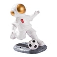 thumbnail image 3 of TISHITA Resin Astronaut Statue, Figurine Club Desk Hotel Table Centerpiece Outerspace Sculpture Figure for Bookshelf Bedroom 15x13cm with 9, 3 of 8
