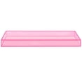 thumbnail image 4 of Bandeja acrílica ROYALITA para encimera de baño rosa, 4 of 6