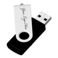 thumbnail image 3 of [100 piezas] Unidad flash USB con logotipo personalizado de 1 GB, paquete de 100 JBOS, negra, 3 of 6