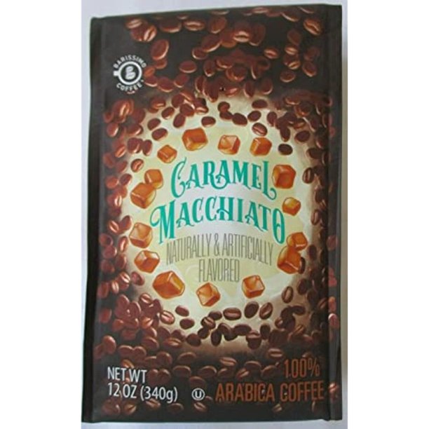 Barissimo Caramel Macchiato Ground Coffee 12 Ounces