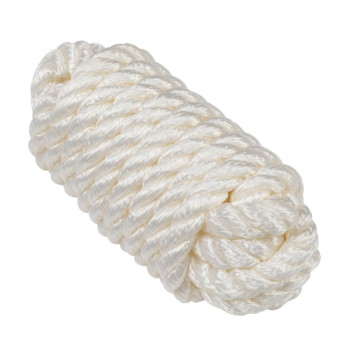 (2 pack) Ozark Trail Marine Dock Line, 3/8 in x 10 ft Twisted Nylon, 600 lb Load Capacity