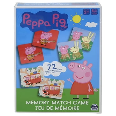 Peppa Pig 72-Piece Match Game - Kid's Educational Game