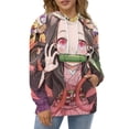 thumbnail image 5 of Kamado Nezuko Unisex Adult Hoodie Casual Hooded Sweatshirt Pullover Novelty 3D Printed Sweater Jacket S, 5 of 8