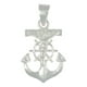 thumbnail image 1 of Dije De Cruz Con Forma De Ancla De Plata 925, 1 of 3