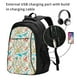 thumbnail image 2 of Easygdp Sea Animal Mochila para Laptop de Viaje con Puerto USB, Mochila para Laptop con Puerto de Carga USB para Mujeres y Hombres, 2 of 7