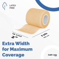 thumbnail image 3 of EcoNesxp 12 Pack 4 Inch Self-Adhesive Bandages for All Sports Strips, 3 of 5