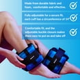 thumbnail image 3 of Sporti Aqua Aerobics Therapy Cuffs, Heavy Resistance, Neoprene Foam, Adjustable Buckle, 3 of 7