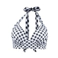 thumbnail image 3 of Bigetiay Bikini Tops For Women Twist Front Top Bathing Suit Retro Push Up Swim Tops No Bottom, Size XXL, 3 of 3