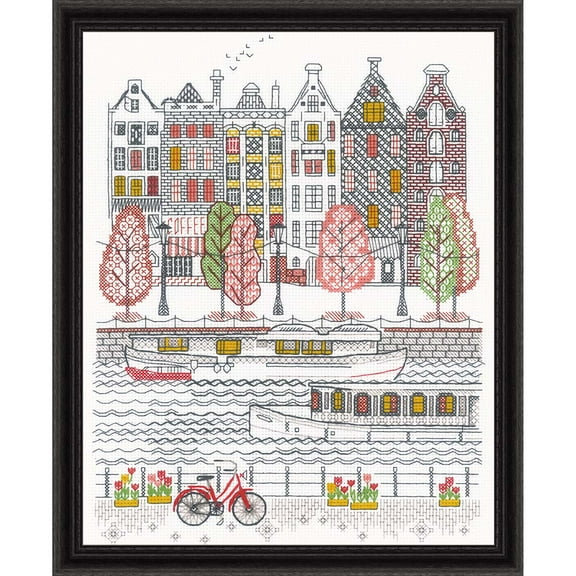 RIOLIS® City on Water Counted Cross-Stitch Kit