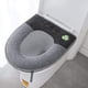 thumbnail image 2 of Asiento de inodoro acolchado con cremallera, funda de cojín gruesa para asiento de inodoro, alfombrillas antibacterianas, asiento de inodoro de lujo caliente, 2 uds. JAMW Sencillez, 2 of 5