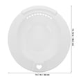 thumbnail image 2 of YOSADIER Toilet Sitz Bath Basin Plastic for Postpartum Care 1Set, 2 of 7