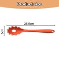 thumbnail image 2 of Silicone Pasta Fork - Food Grade Pasta Spoon, BPA free, Pasta Strainer Spoonorange, 2 of 5