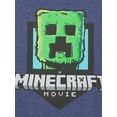 thumbnail image 2 of Minecraft Movie Kids’ Graphic Tee with Short Sleeves, Sizes XS-2XL, 2 of 3