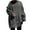 Gray, variant on Sweatshirts for Women Plus Size Crewneck Pullover Drop Shoulder Long Sleeve OversizedTops
