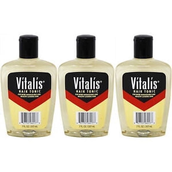 Vitalis Hair Tonic For Manageable And Healthy Looking Hair 7 fl oz (Pack of 3)