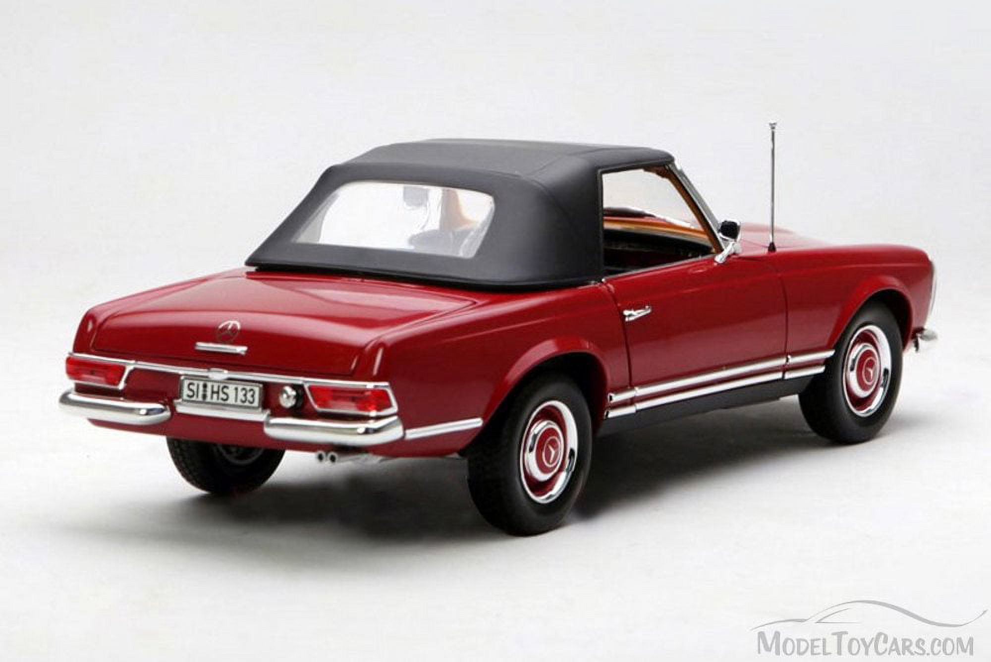 1969 Mercedes 280 SL Red 1/18 Diecast Model Car by Norev 1969 Mercedes 280 SL Red 1/18 Diecast Model Car by Norev