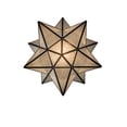 thumbnail image 5 of Meyda Tiffany 184049 Moravian Star 18" Wide Pendant - Bronze, 5 of 7