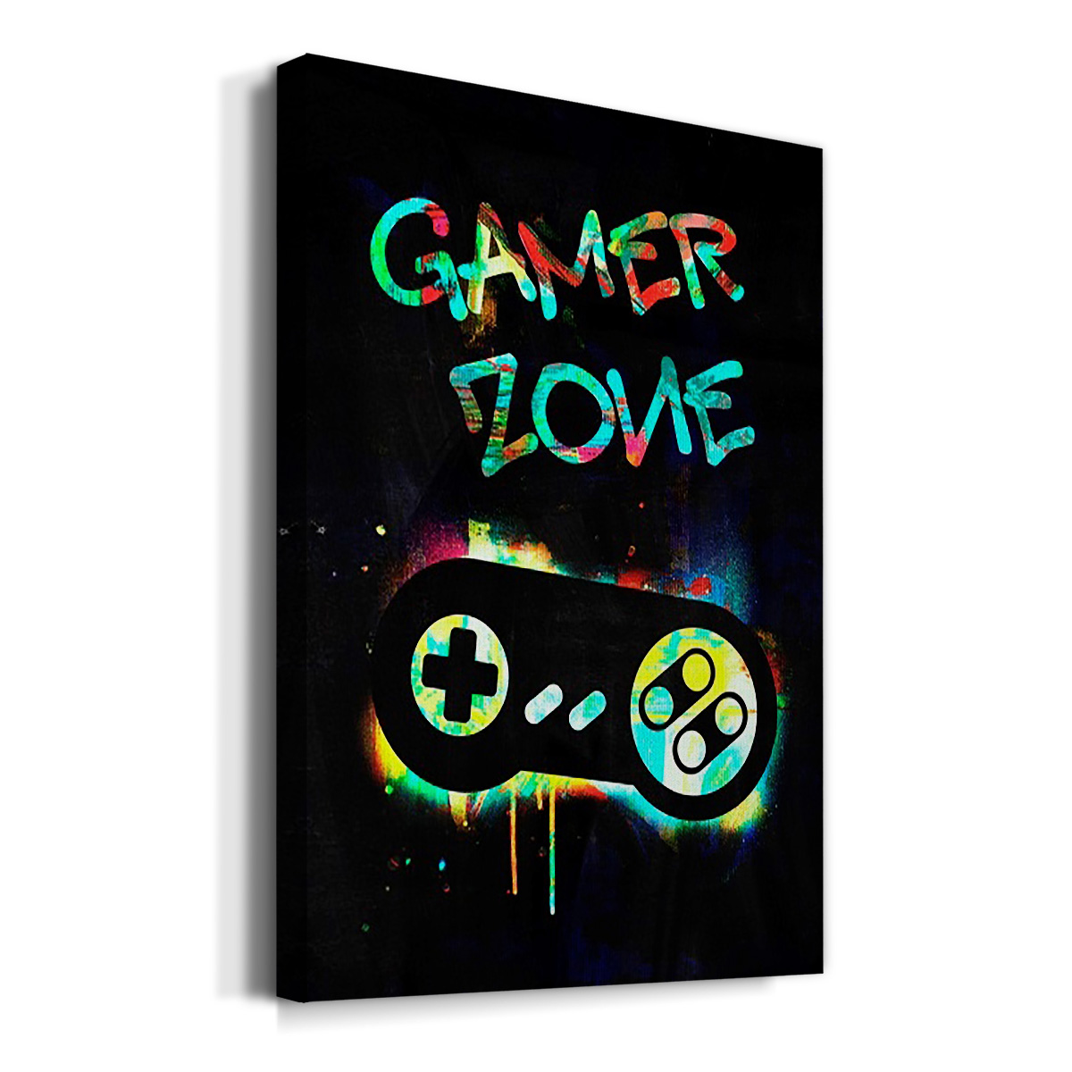 Gamer Tag IV Premium Gallery Wrapped Canvas - Ready to Hang