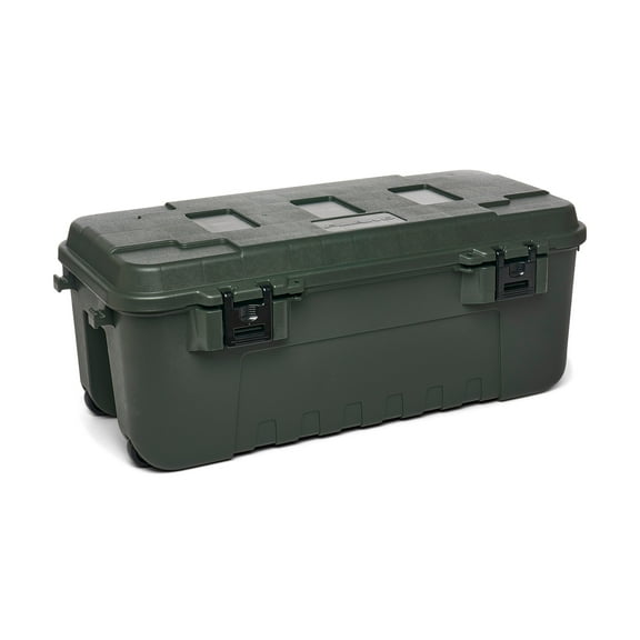 Plano Sportsman's Trunk, OD Green, 27-Gallon Lockable Storage Box