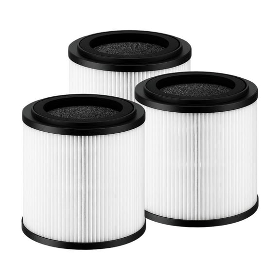 Nispira KJ150F-C02 Filter Replacement for SilverOnyx 5-Speed Air Purifier with Ionizer UVC Sanitizer 8541832765 500 sq ft 3 Packs