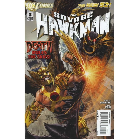 Savage Hawkman, The #3 VF ; DC Comic Book