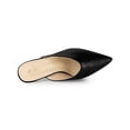 thumbnail image 4 of BLISSFUL STEP Women's Pointed Toe Chunky Slides Mules, 4 of 7
