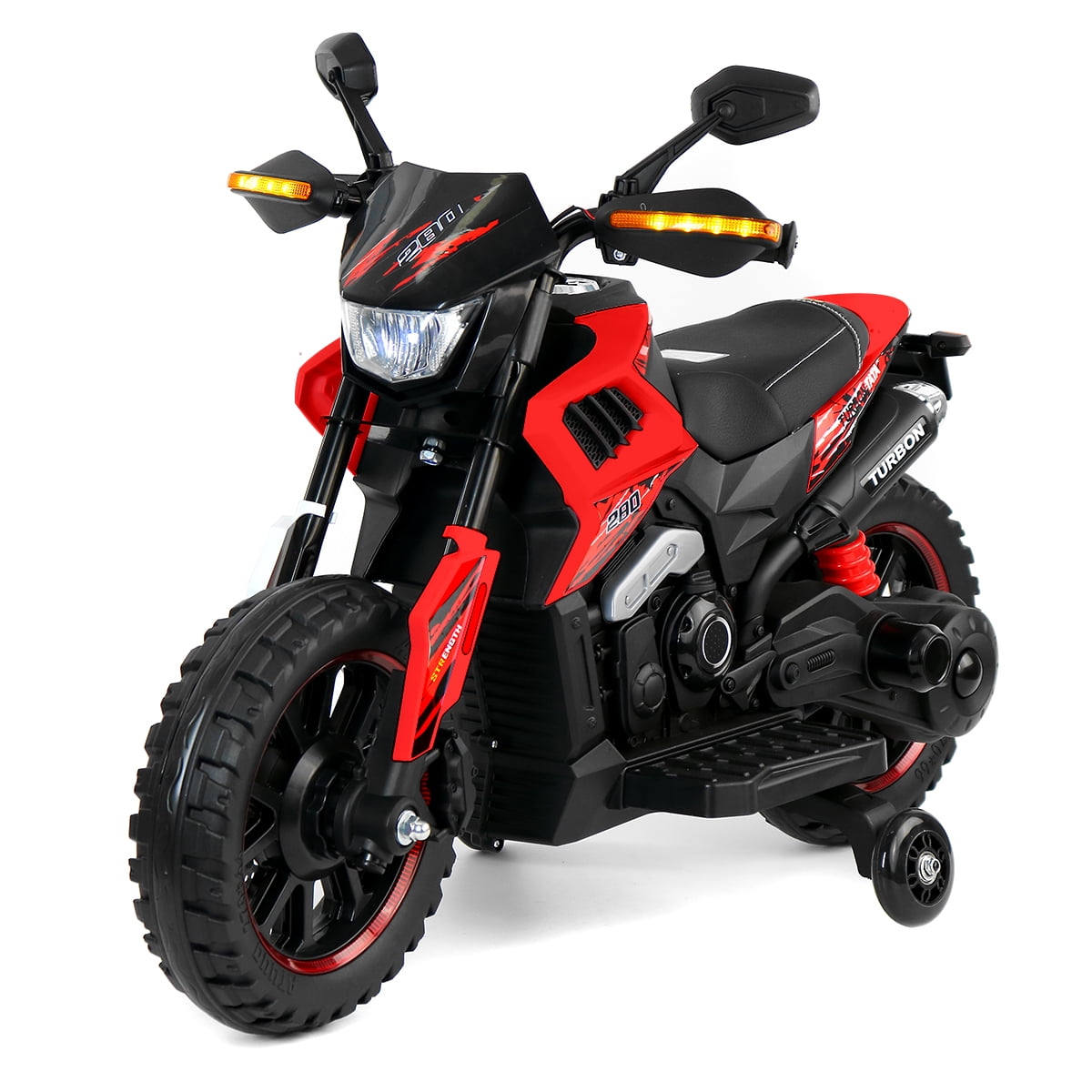 Details about   12V Kids Ride On Motorcycle Electric Motor Bike w/LED Lights Children Gift Black 