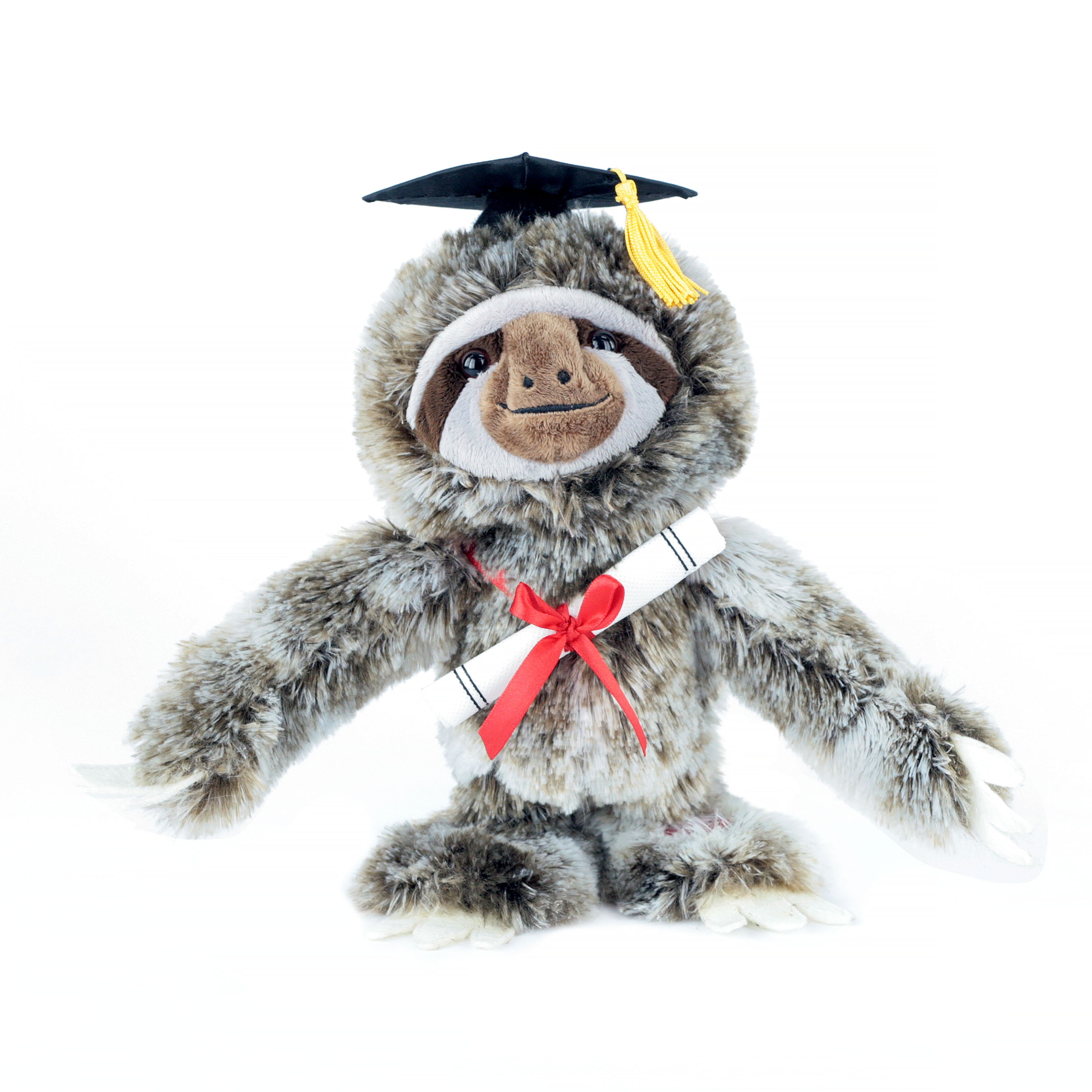 graduation sloth plush