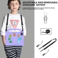 thumbnail image 3 of Allytechgroup Kids Case for iPad Air 11 inch M2 2024 iPad Air 6th Generation, Lightweight Stand Case with Pencil Holder/Hand Strap/Handle/Kickstand Cute DIY Cartoon Kawaii EVA Cover Girl Boy,Purple, 3 of 9