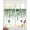 Green, variant on Purple Spring Botanical Sheer Curtains 45 Inch Length 2 Panels Set for Living Room/Bedroom, Weeping Eucalyptus Butterfly Kitchen Curtains Grommet Semi-Sheer Curtains Window Treatments 42"x45"x2