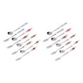 thumbnail image 3 of Maytalsory 8pcs Tea Spoon Fork Set For Every Occasion Versatile And Stylish Safe To Set 2Set, 3 of 6