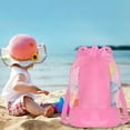 thumbnail image 6 of Darzheoy Swim Bag Mesh Drawstring Backpack Beach Backpack for Swimming, Gym, and Workout Gear, 6 of 6