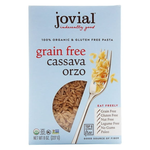Jovial Foods - Orzo de Manioc Biologique Sans Grains - 8 oz