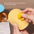 thumbnail image 3 of Toystoory 3 uds 2 en 1 tapón de drenaje de silicona y tapa de cuenco tapón de lavabo a prueba de fugas colador de fregadero de adsorción fuerte con Accesorios de baño Toystoory HA013391-00, 3 of 6